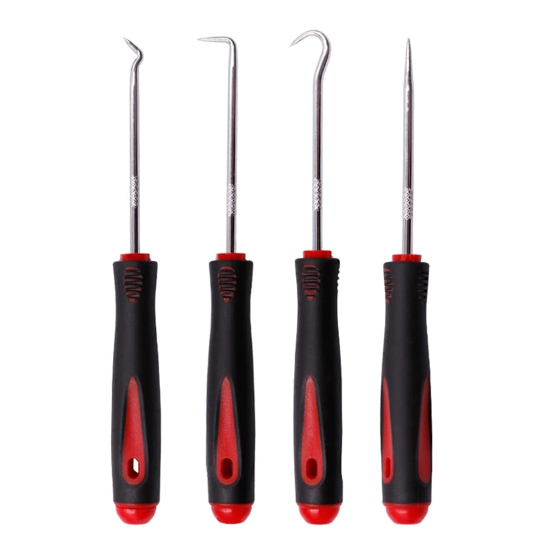 

4 Pieces Pick and Hook Set Car Auto Repair Maintenance Tools Durable