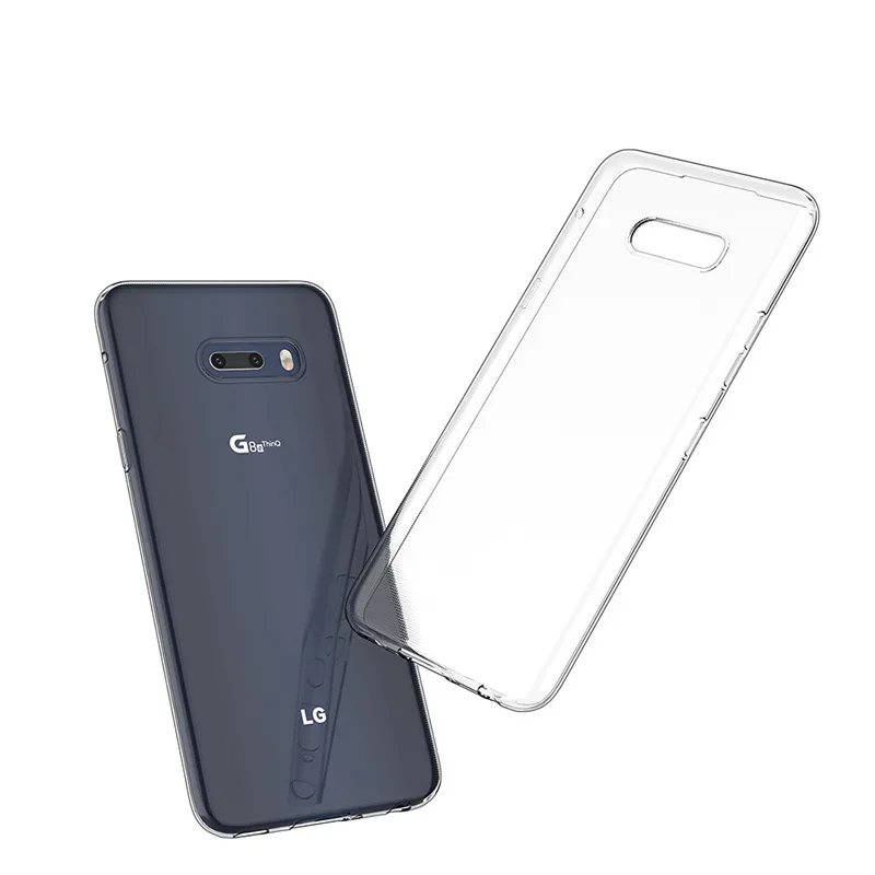 Transparent Shockproof Silicone Case | Clear Protective Back Cover