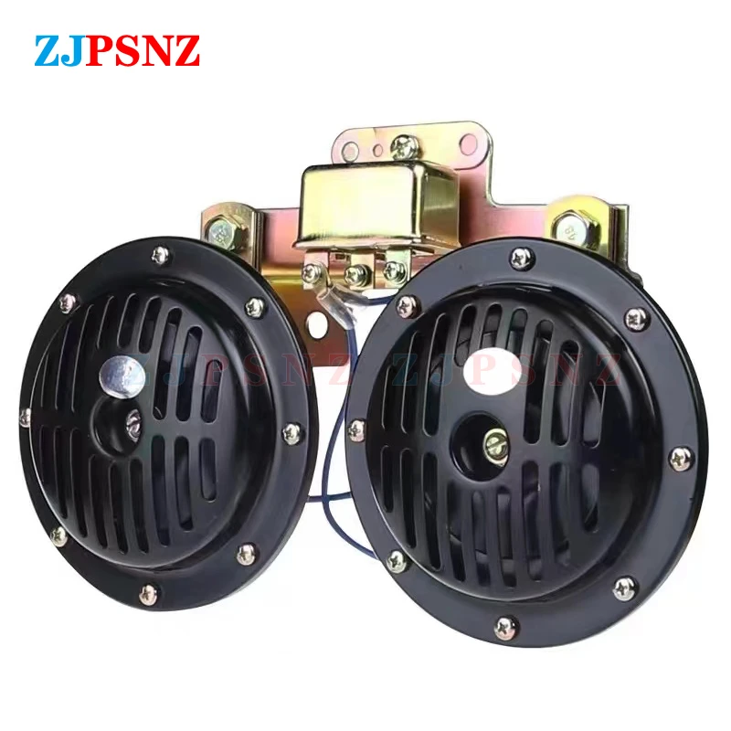 12V 24V Truck Disc Horn Diameter 90/130CM Air Horn With Relay Support