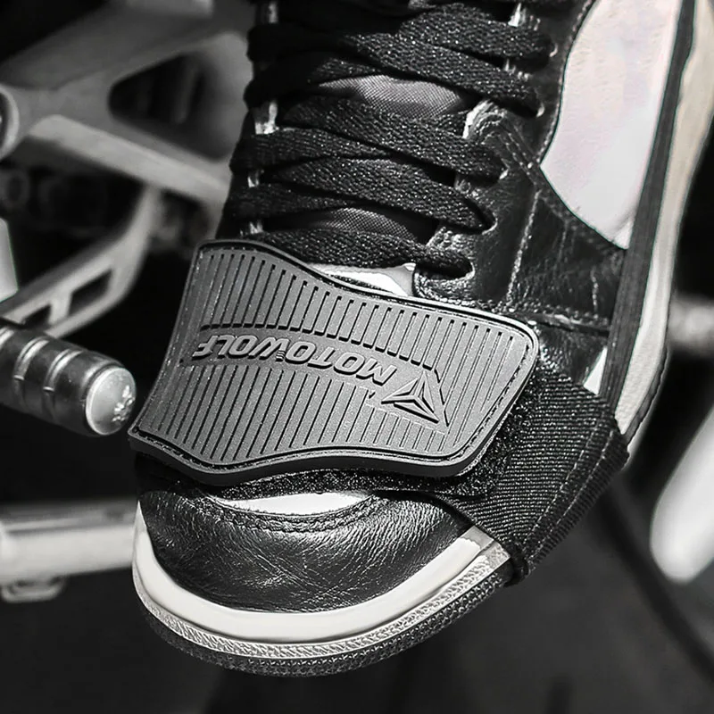 Rubber Motorcycle Shoes Protection Gear Shift Pad Anti-skid Gear Shifter Lightweight Boot Cover Shifter Guards Protector motorcycle shift pad motorcycle shoe cover motorcycle shoes
