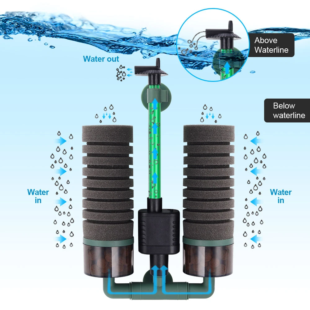 Fish Tank Filter Cotton Pneumatic Water Goblin Aquarium Filter Material