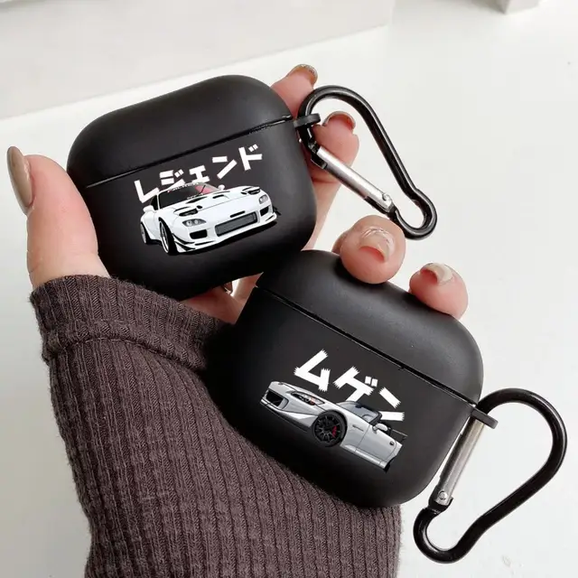 Jdm Airpod Case JDM Tokyo Drift Sports Car With Hook For Apple