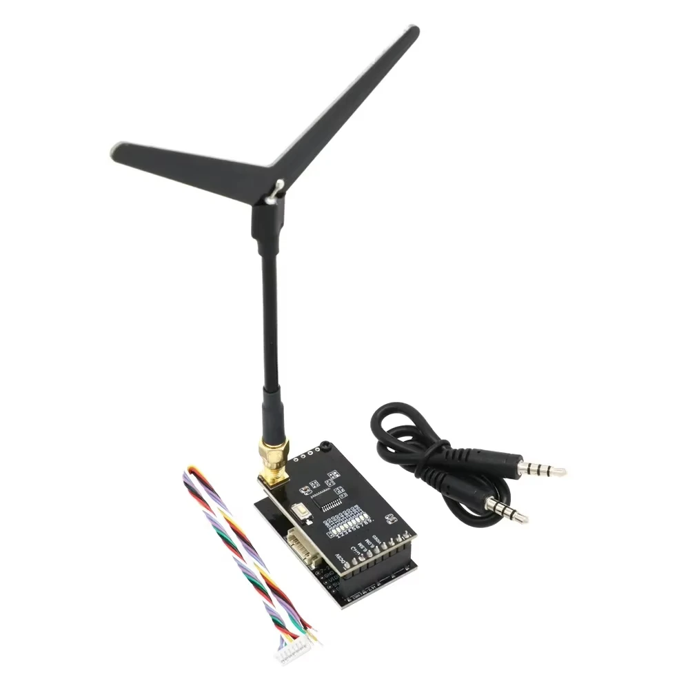 FPV Accessories LST 1.2Ghz 1W-2W 2-8S Switchable VTX Video Transmitter Module 1.2G 8Ch VRX Heat Dissipation Shell For Long Range FPV Drone