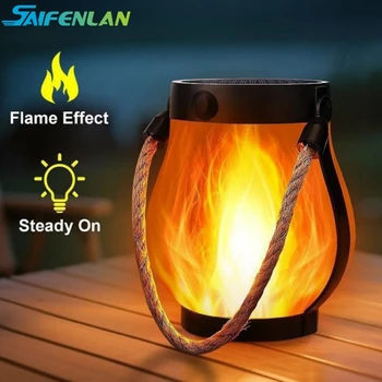 Solar Flame Hanging Lantern 1