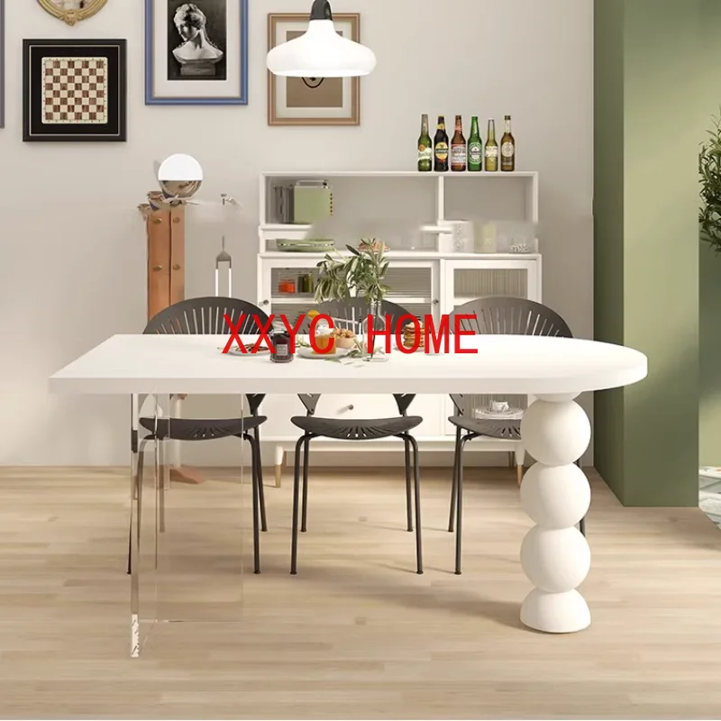 

Современные белые роскошные открытые кухонные коридоры, ресторан, журнальные столики, офисная мебель для балкона, домашняя мебель