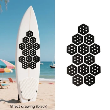 Hexagonal Surfboard Deck Pad 1