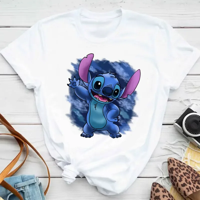 thumbnail image 1 of Camiseta informal de manga corta con puntada superior, dulce camiseta de algodón de tendencia, ropa para niños, camisetas gráficas de verano a la moda para niños y niñas, 1 of 5