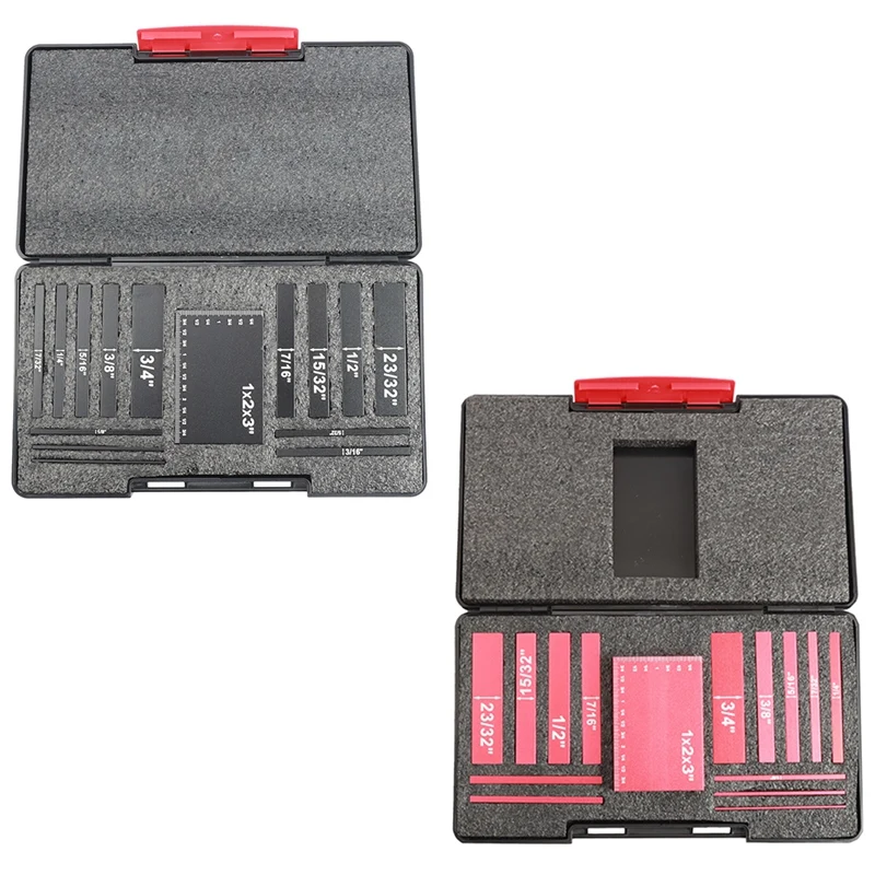 

Установочный Блок Набор для измерения высоты из алюминиевого сплава устойчивый к ржавчине твердый монтажный стержень для деревообработки (черный)