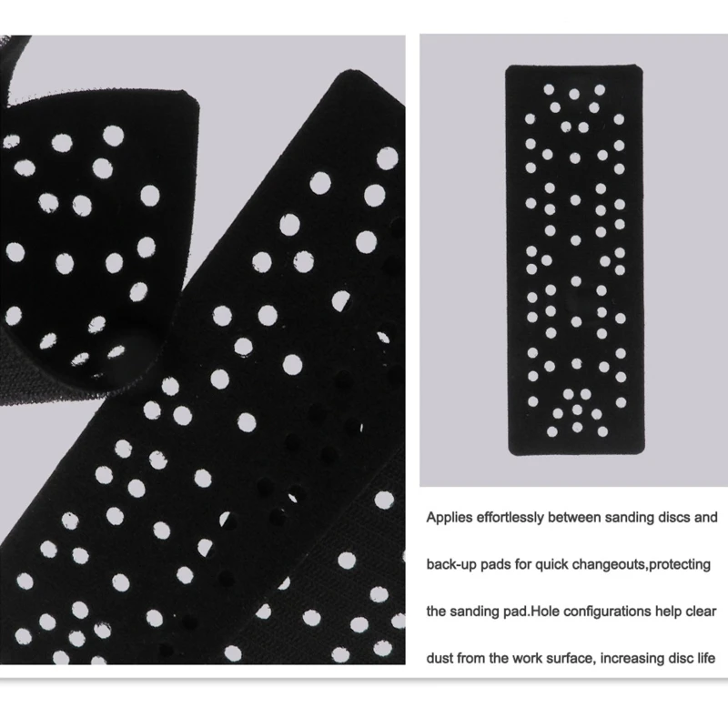 E5Be 198X70Mm Tampone Protettivo Ultrasottile Hookit Clean Disco Abrasivo Pad Hook Saver Pad Protector Compatibile Con Tampone Abrasivo Mirka