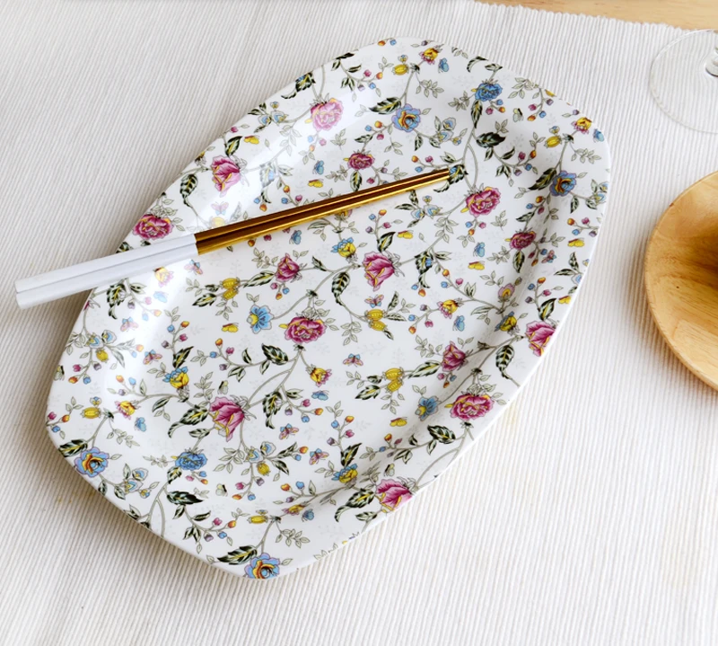 10 inch, real bone china oval fish plate, pocelain servier platte for dinner, ceramice big plate, kitchen fish dish, et dish