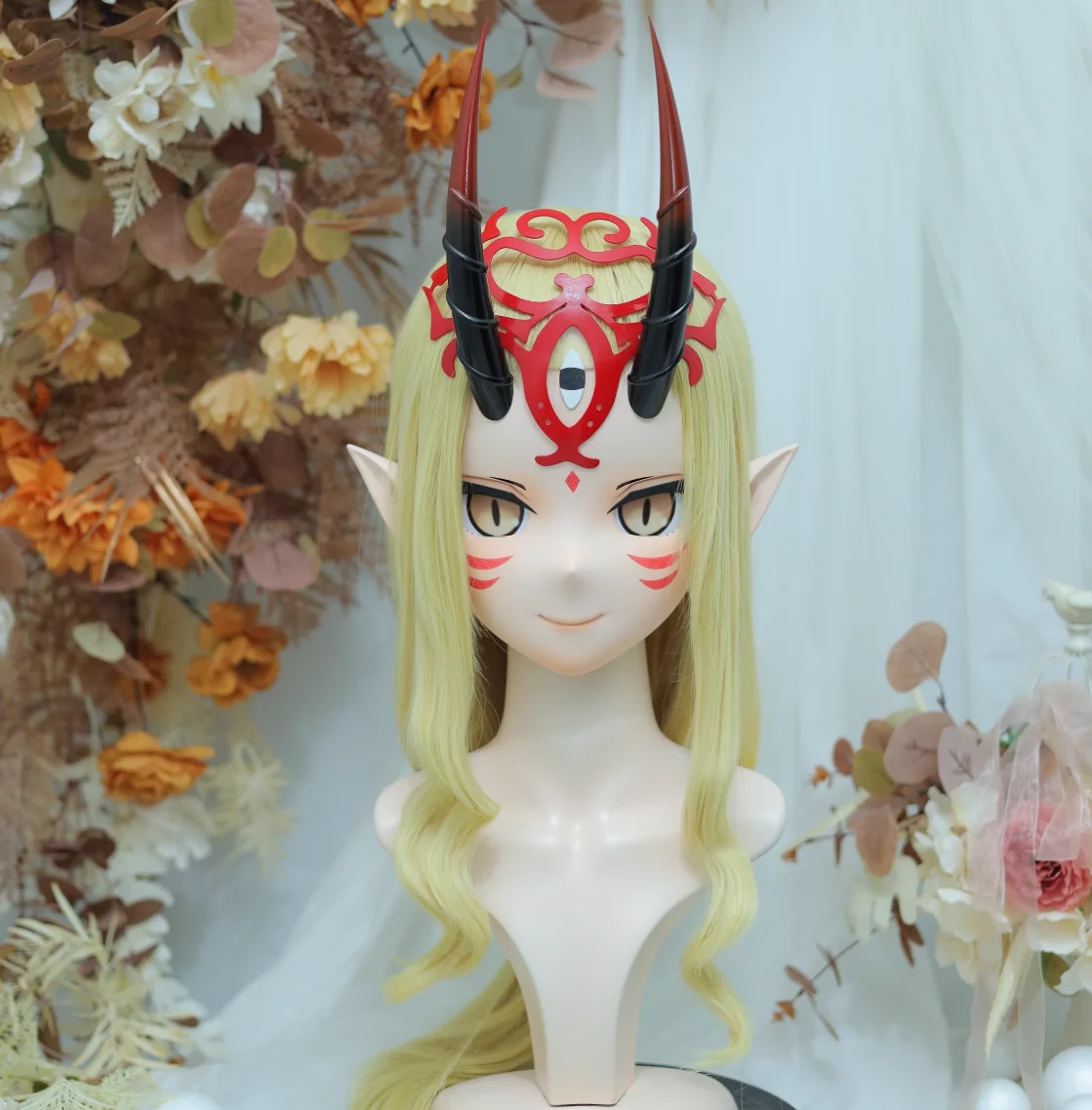 

(NFD311-36) настраиваемая голова с замком красивая женщина/девочка японский анимационный персонаж