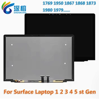 13.5 "15" Per Microsoft Surface Laptop 1 2 3 4 5 st Gen 1769 1950 Display LCD Touch Screen Digitizer Assemblea di Vetro 1980 1868