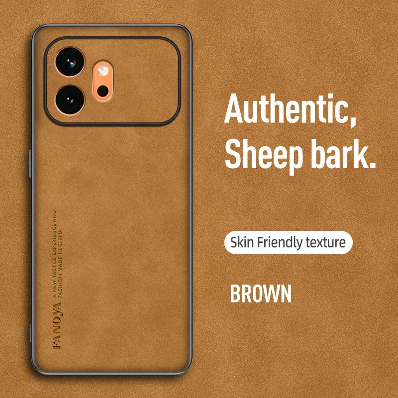Elegant Leather Shockproof Phone Case - Premium Slim Design