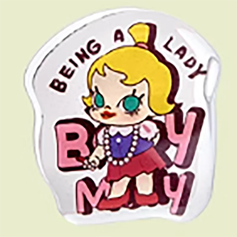 thumbnail image 1 of POPMART BABY MOLLY When I Was Three Series Acrylic Clip Blind Box Perimeter, 1 of 5