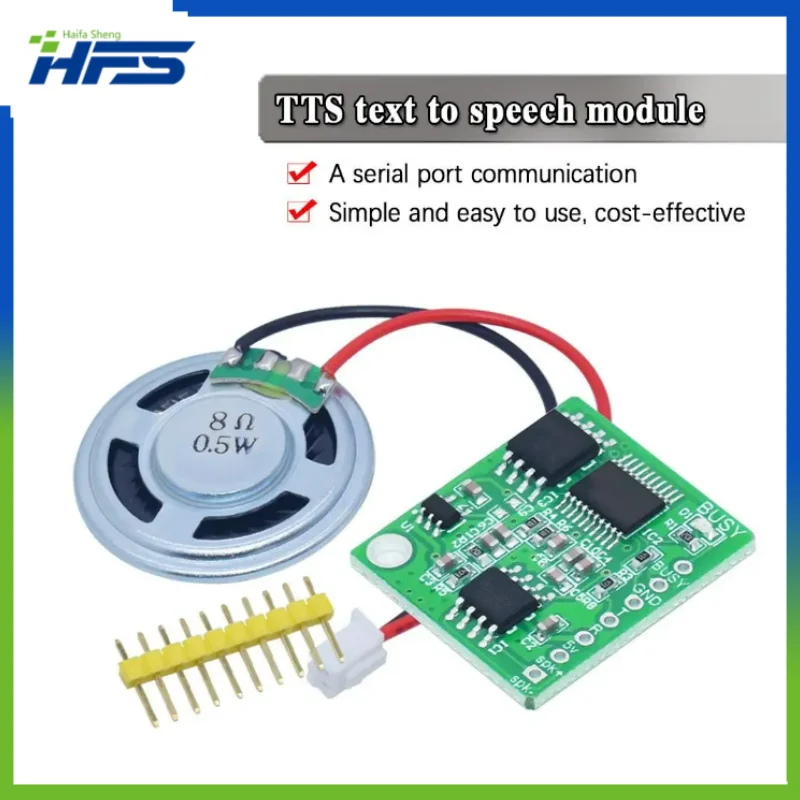 

Speech Synthesis Module Text to TTS Human Pronunciation SYN6288 UNV Two Procedures STM32 51