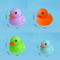 5 Inches Large Rubber Ducks Bulk Large Duck Toy Squeak Rubber Duckie Floating Bath Toy Duck for Birthday Party Decoration Gift 1