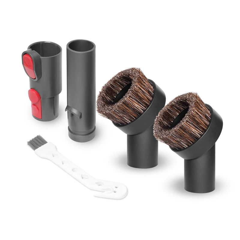 

Щетка для конского волоса, запасные части для Dyson V6 V7 V8V10V12 V15, 1,25 дюйма, мягкая щетка для пыли и аксессуары