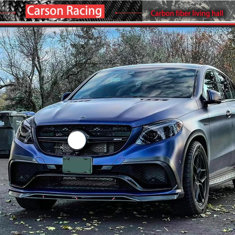 

Передняя губа из углеродного волокна для Benz GLE63S W166