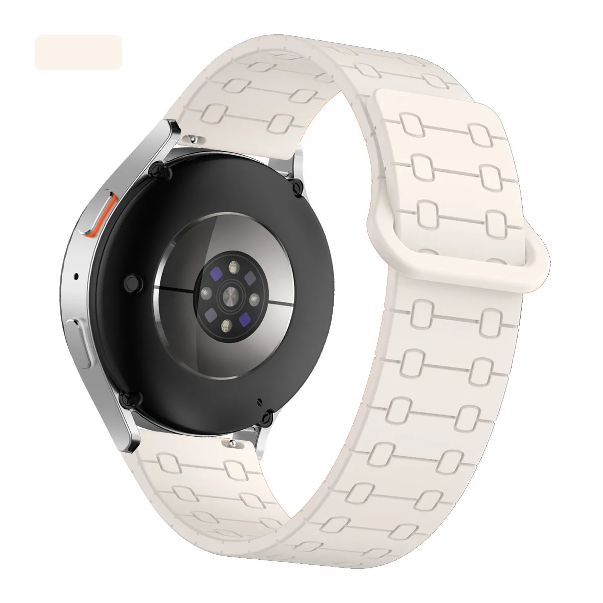 Magnetic Loop Silicone Watch Band 22mm - Versatile Wrist Strap Accessory