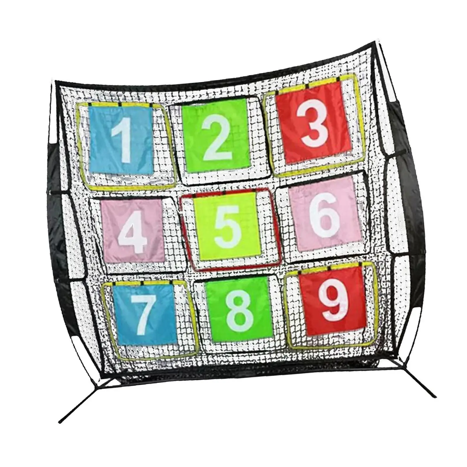 

Fly Disc Practice Net Pitching Target for Indoor and Outdoor Lawn Fly Disc