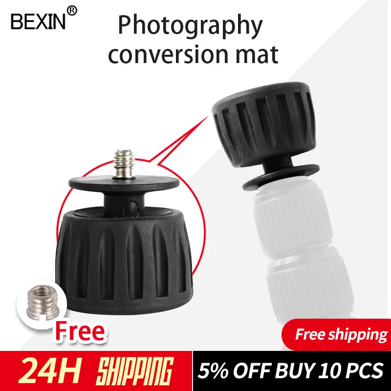 Anti Vibration Non-slip Rubber Tripod Foot Pads Heavy Suppression Pads for Yunteng camera tripod BEXIN