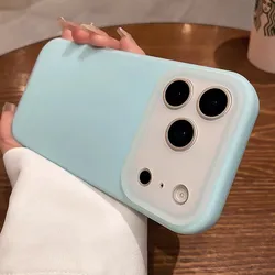 Shockproof Candy - Colored Jelly Silicone Matte Phone Case with Enhanced Camera Protection - iPhone 12 Pro Max (Blue)