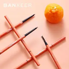 

Eyebrow Definer Pencil Rotatable Up Natural Waterproof Pen Eyebrow Fine Makeup Ultra Microblading Tint G1c4