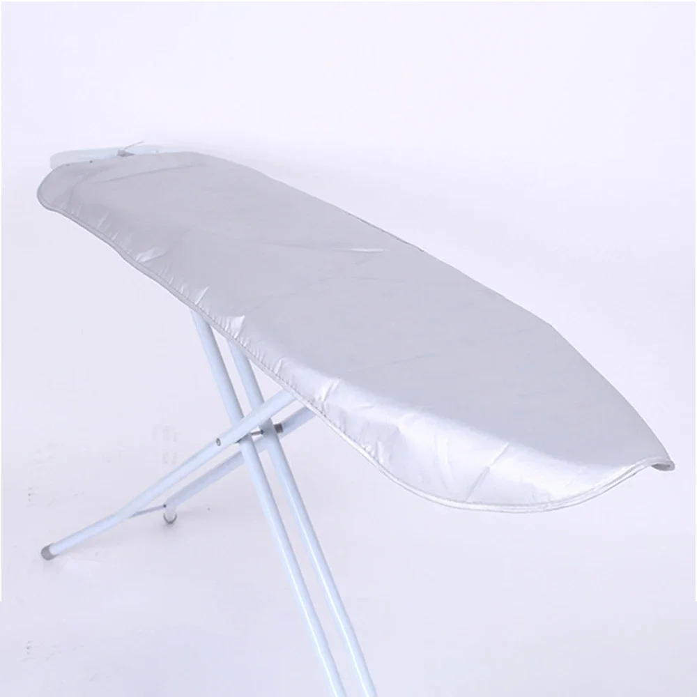 

Ironing Board Protector Cover Universal Sliver Coated Padded Heat Reflective Drawstring Scorch Stain Ironing Board Dust Covers