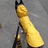 Large Pet Dog Face Raincoat Waterproof Polyester Safety Reflective Stripe Rain Jacket for Golden Retriever Labrador Husky S-6XL 6