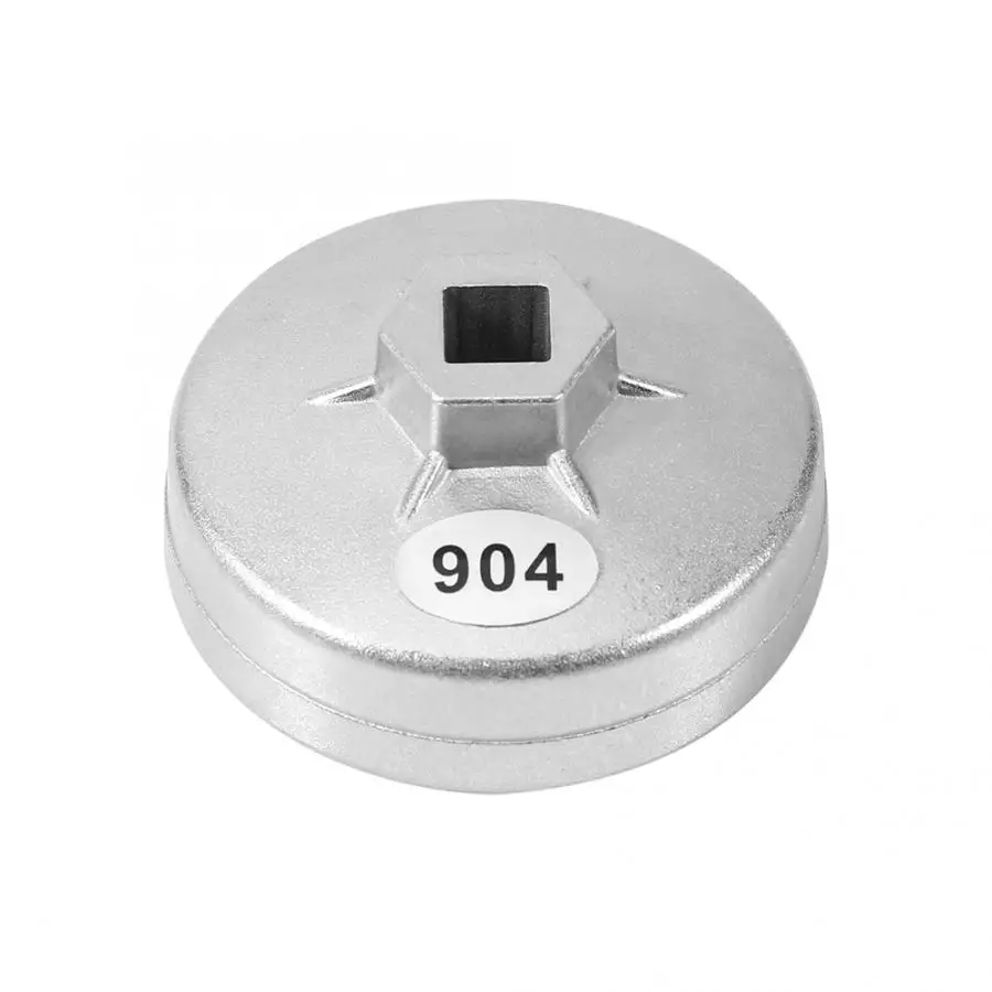 15 Flutes Oil Filter Cap Wrench Tool,Cuque Oil Filter Wrench Cap Housing Tool Remover 904 79mm Aluminum tool