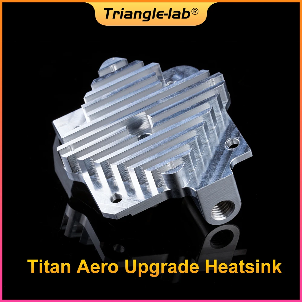 Trianglelab 3d printer Titan Aero Upgrade Heatsink Titan extruder and V6 Hotend Reprap  i3 3D printer parts free shipping