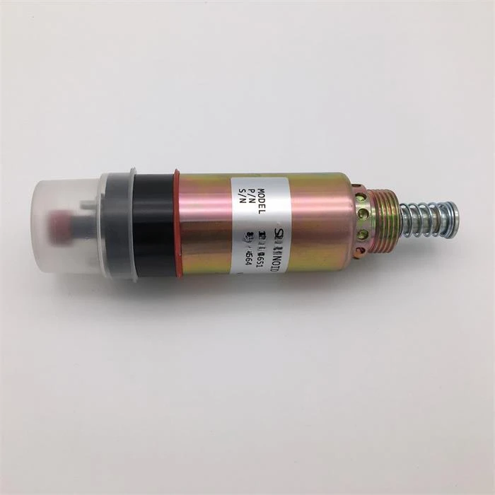 

Engine Stop Solenoid 155-4651 12V 8C-3664 12V Flameout 155-4652 24V MO780549 8C-3663 24V 155-4655 12V for 3116,3126 E325