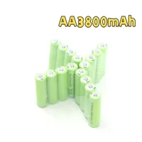 【3800mAh Ultra-Long Runtime】AA Rechargeable Battery - 1.2V, Fast Rechargeable with Cycle Use | Suitable for Radios 6