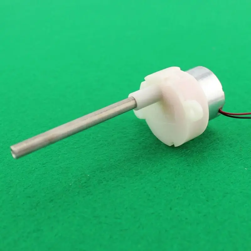 Round DC 3V 6V 10RPM 21RPM Long Axis Electric Gear Motor Mini Electrical Reduction Motor Solar