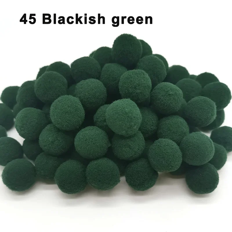 Vibrant Assorted Fluffy Pom Pom Balls for Creative Crafts & Decor