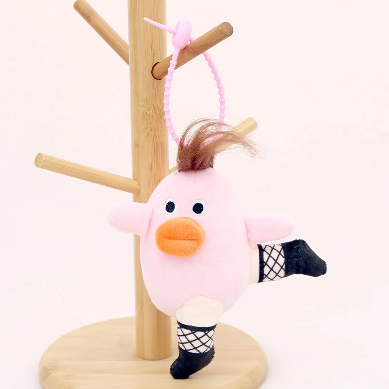 面白いソーセージのぬいぐるみキーホルダー,バッグ用のかわいい