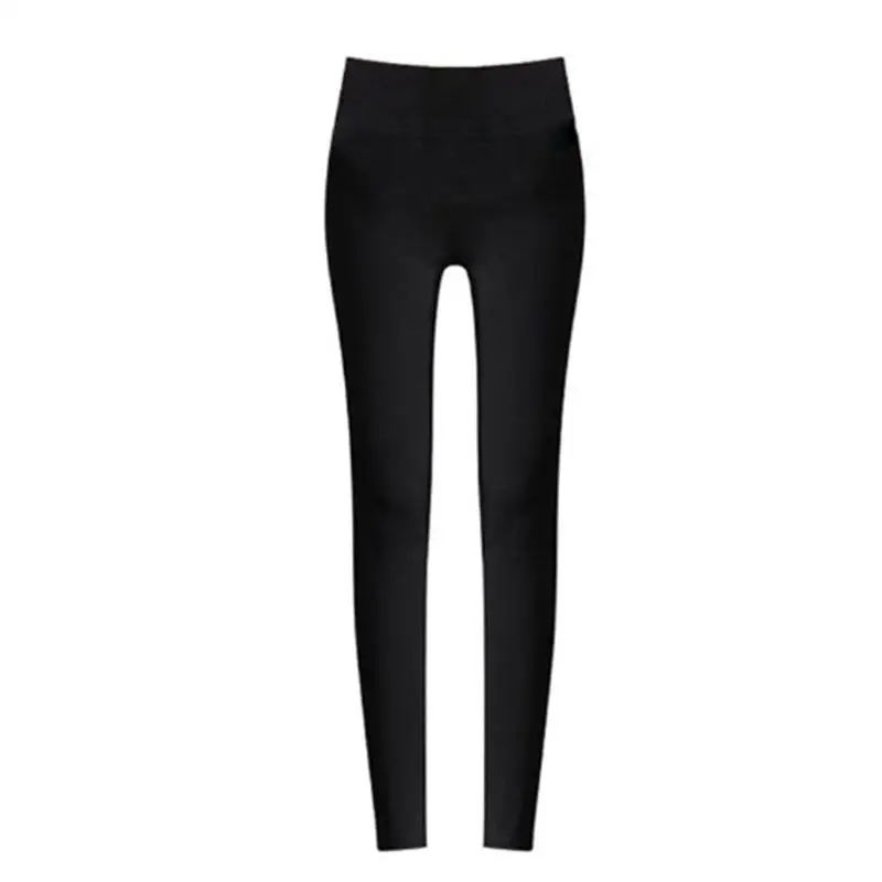 2025 Women's New Printed Reflective Tight and Elastic Outer Wear Bottoming High Waist and Thin Fashion Casual Trousers 5