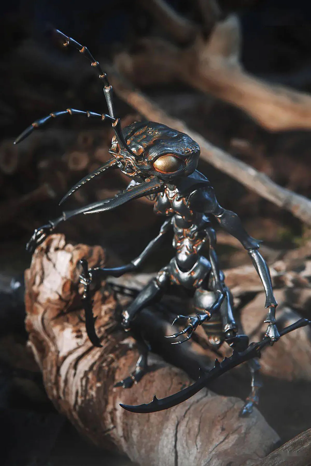 Snail-Shell 1/12 Ant Soldier figure 16CM PVC Action Anime Figure