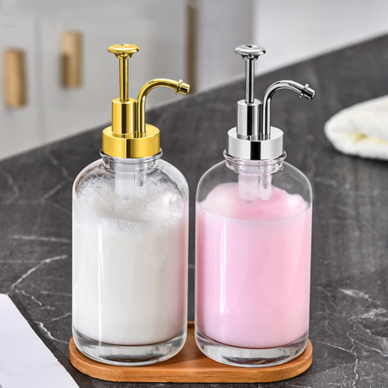 

Coffee Syrup Glass Dispenser 16.9 Oz or 500 Ml Coffee Syrup Container Minimalist Clear Glass Syrup Bottle