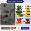 5-Pack 36 OZ Glass Storage Containers with Lids, Glass Meal Prep Containers Set, Airtight Lunch Containers with Lids, Microwave, 6