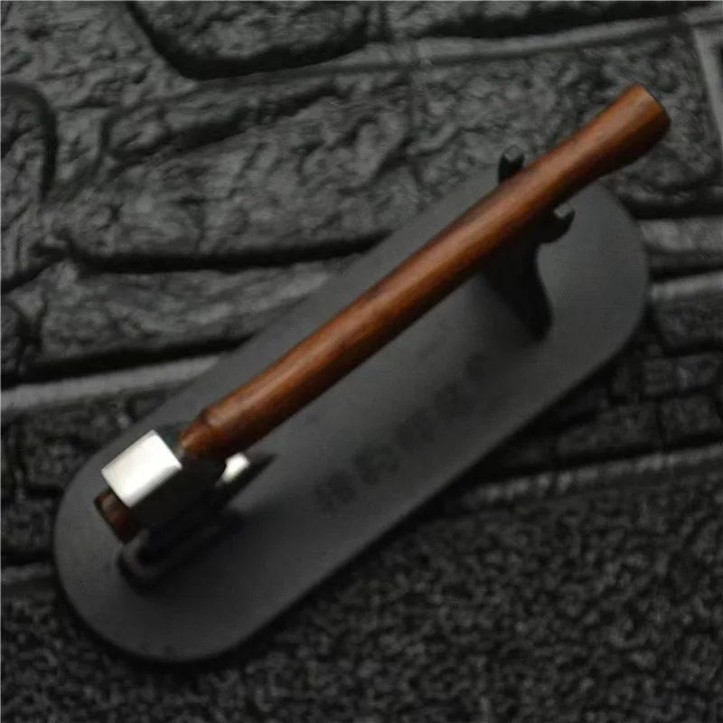 Mini Play Display Open Express Portable Outdoor Camping Handmade Alloy Steel High Quality Sandalwood Handle Axe 3