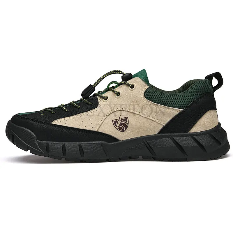 

Mountaineering Hiking Shoes for Men Lightweight Thick Bottom Sneakers Women Casual Climbing Trainers Tenis Casual Masculino