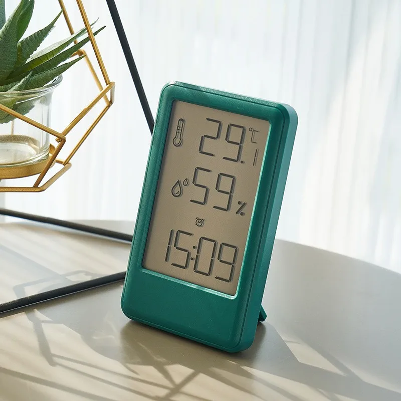 

Table Alarm Clocks Bedside Digital Electronic Watch Temperature Humidity Wall Clock Living Room Bedroom Decoration Portable