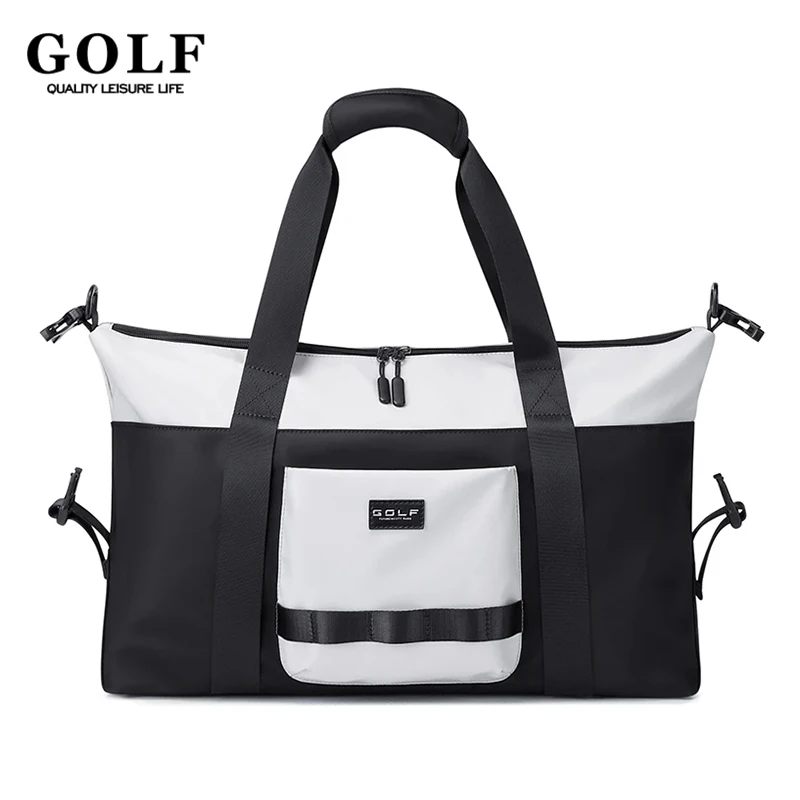 GOLF Unisex Travel Bag Casual Travelling Handbag Women Waterproof Shoulder Travel Tote Bags with Zipper Large Capacity Man Bag
