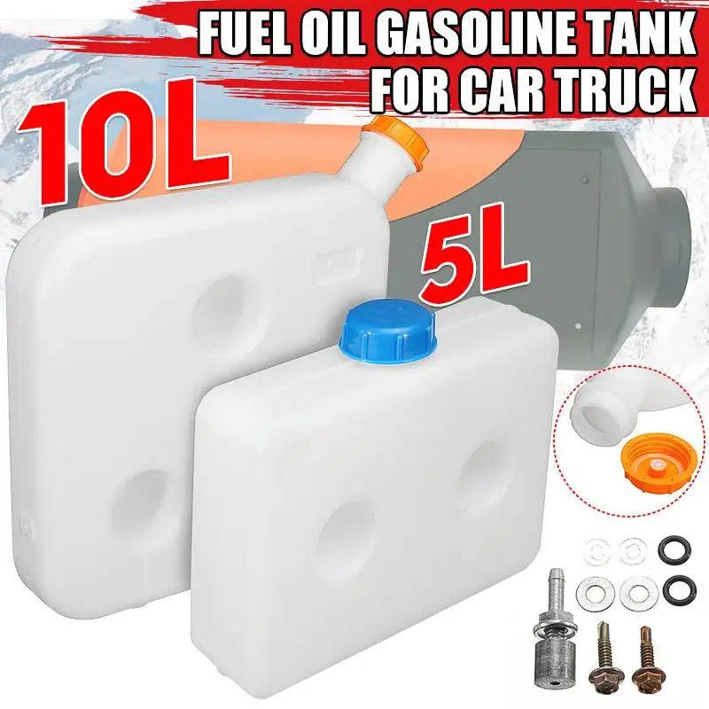 Réservoir Carburant 5,5L Plastique Voiture Camion Bateau Réservoir Essence 5,5 L - Plastique Haute Qualité - Pour Voiture, Camion, Bateau - Compact Et étanche Bidon Secours Véhicule