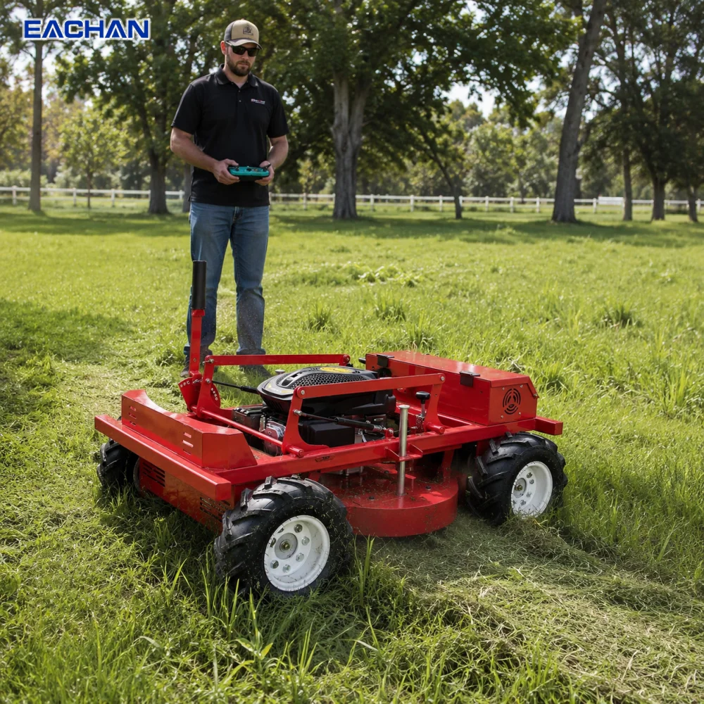 Maßgefertigter Rasenmäher mit Fernbedienung, CE EPA Euro 5 zertifiziert, Grasschneidemaschine, Rasenmäher-Ausrüstung, Gartenmaschine