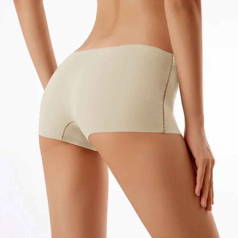 Cotton Panties Women Underwear Cotton Panties Sexy Solid Lady Panties Comfortable Boxers Breathable Shorts Intimates Mid Waist Briefs