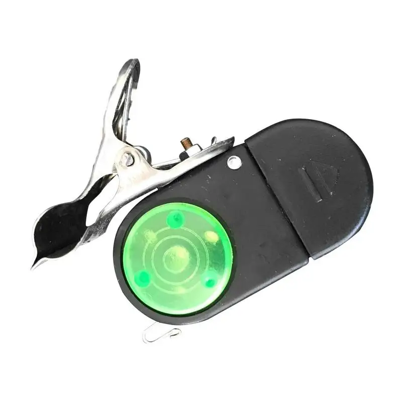 Electronic Bite Alarm Fishing Buzzer Equipment Fishing Rod Alarm Reusable Bite With LED Indicator Night Time