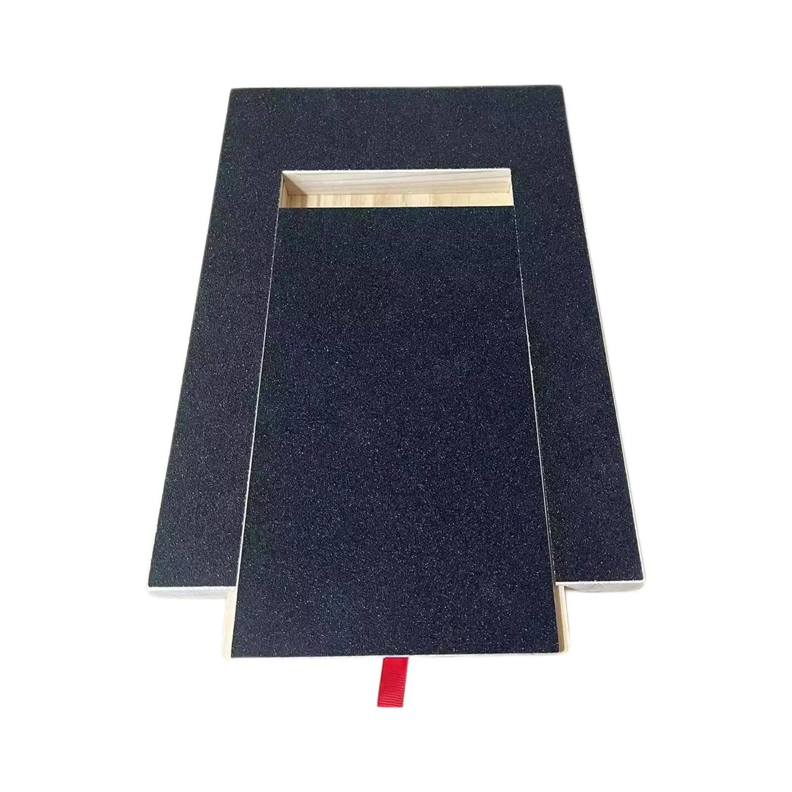 

Dog Scratch Pad for Nails Toy Lightweight Portable with Folded Stand Wear Resistant 14inchx10inchx2inch Wooden Ramp Pet Grooming