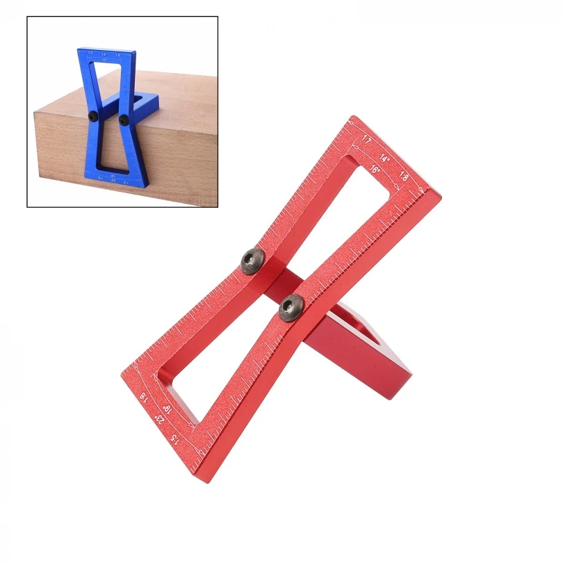 Woodworking Dovetail Scribing Locator Aluminum Alloy Scribing Tool Woodworking Tools
